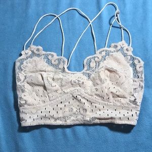 Free people bralette or crop to!